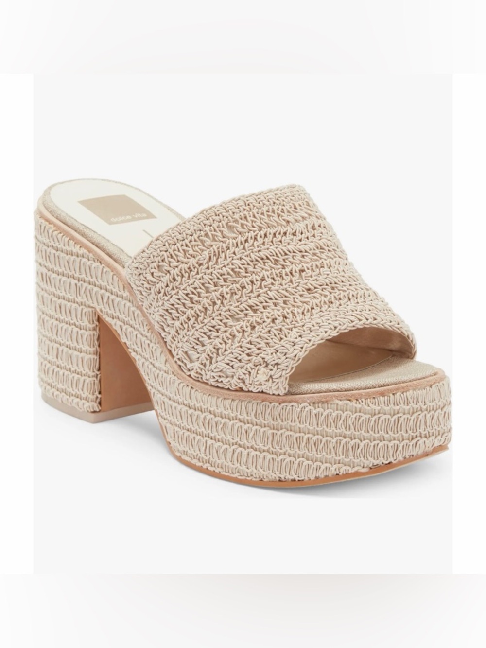 Dolce Vita Ladin Platform Slide Sandal, Size 7